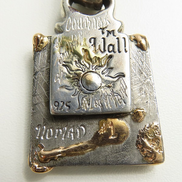 実際に弊社で買取させて頂いたBWL/BILL WALL LEATHER/ビルウォールレザー 18Kゴールドサダー  ペンダントトップの画像 4枚目