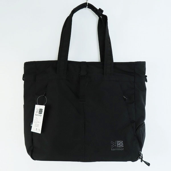 実際に弊社で買取させて頂いた【未使用】karrimor/カリマー 2WAY TRIBUTE TOTE/トリビュート トート/ショルダーバッグ ブラック/501027-9000
