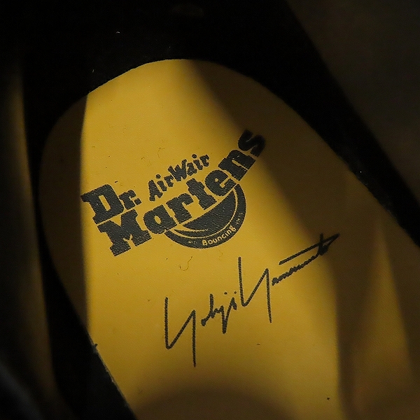 実際に弊社で買取させて頂いたYohji yamamoto×Dr.Martens/ヨウジヤマモト×ドクターマーチン サイドジップブーツ/ UK10の画像 6枚目