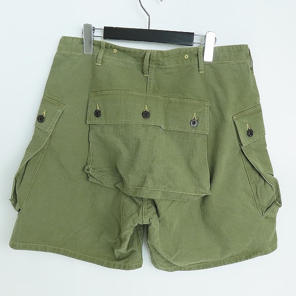 実際に弊社で買取させて頂いた(1)BUZZ RICKSON'S/バズリクソンズ U.S MARINE CORPS HERIRINGBONE SHORTS/ショートパンツ BR52206/36の画像 1枚目