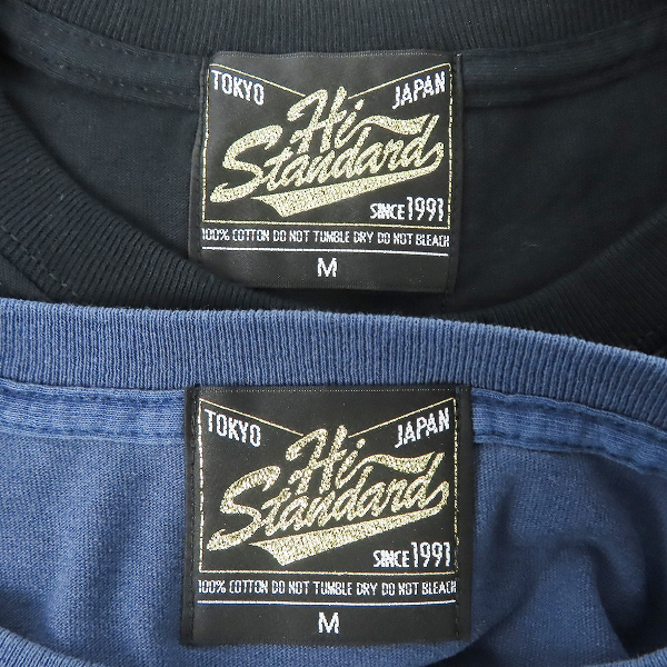 実際に弊社で買取させて頂いたHi-STANDARD/ハイスタンダード 公式Tシャツ/バンドTシャツ 2点セットの画像 2枚目