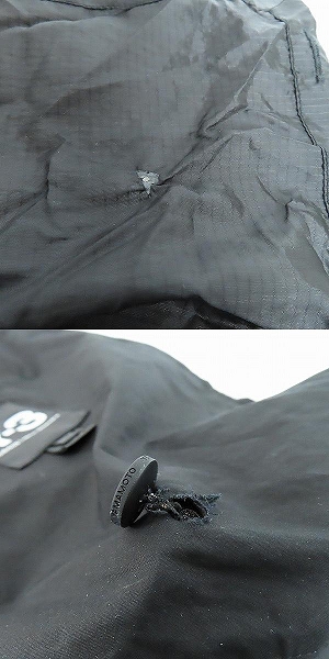 実際に弊社で買取させて頂いたY-3/ワイスリー TECH COTTON PARACHUTE JACKET/テック コットン パラシュート ジャケット DY7232/XSの画像 9枚目