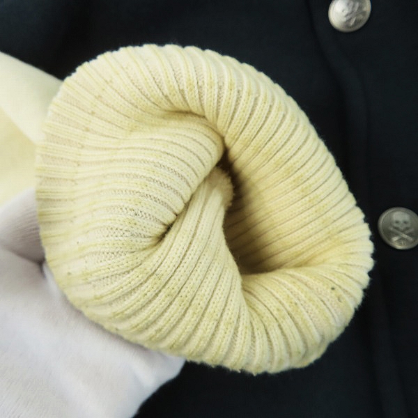 実際に弊社で買取させて頂いたHYDROGEN/ハイドロゲン スタジャン ダークグリーン/Mの画像 7枚目