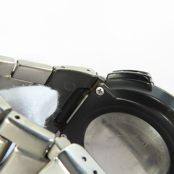 実際に弊社で買取させて頂いたCASIO/カシオ PROTREK/プロトレック トリプルセンサー ソーラー PRG-240T の画像 9枚目