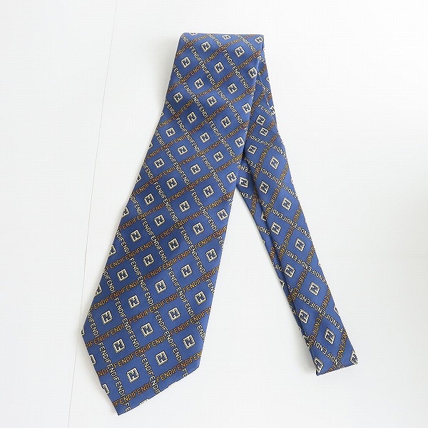 実際に弊社で買取させて頂いたFENDI/フェンディ シルクネクタイ