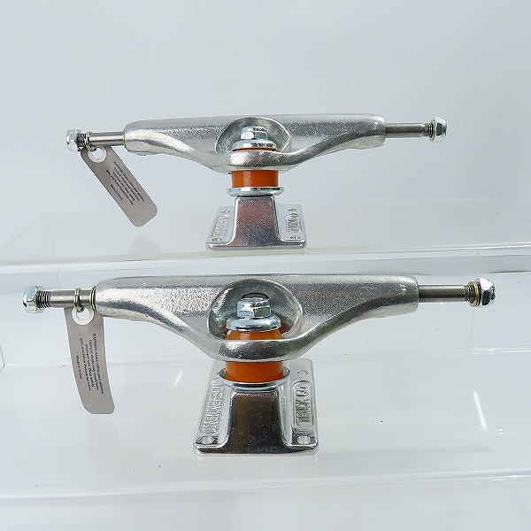 実際に弊社で買取させて頂いた(5)【未使用】INDEPENDENT/インディペンデント 144 STAGE 11 FORGED HOLLOW SILVER スケートボード トラックの画像 1枚目