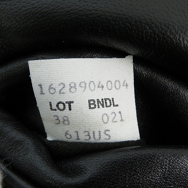 実際に弊社で買取させて頂いたSCHOTT×HTC/ショット×エイチティーシー 牛革 ワンスター スタッズ ライダースジャケット 613US 7007/38の画像 4枚目