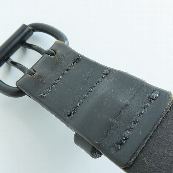 実際に弊社で買取させて頂いたNEIGHBORHOOD/ネイバーフッド 2連スタッズ レザーベルトの画像 6枚目