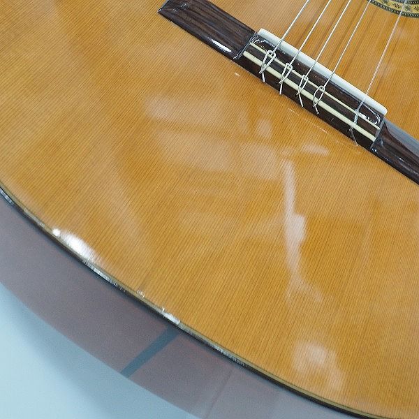 実際に弊社で買取させて頂いた★PEPE/ペペ PS53 ミニクラシックギター 弦長約 535mm スペイン製 ソフトケース付の画像 6枚目