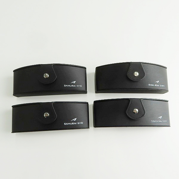実際に弊社で買取させて頂いたSAMURAI SHO/サムライ翔 メガネケース/4個セット