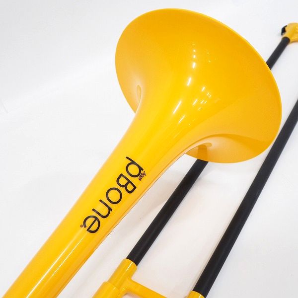 実際に弊社で買取させて頂いた★Jiggs pBONE/ピーボーン プラスチック製トロンボーン オレンジ ソフトケース付の画像 3枚目
