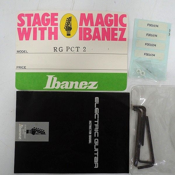 実際に弊社で買取させて頂いた★Ibanez/アイバニーズ RG-PCT-2 エレキギター ペイズリー柄 日本製 ソフトケース付の画像 1枚目