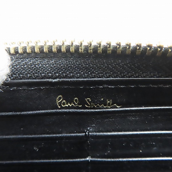 実際に弊社で買取させて頂いたPaul Smith/ポールスミス ラウンドジップ 長財布/ウォレットの画像 5枚目