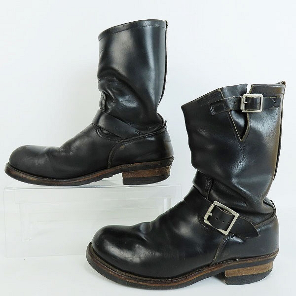 実際に弊社で買取させて頂いたRED WING/レッドウィング 8270 エンジニアブーツ ナイフポケット付き PT91/9の画像 3枚目