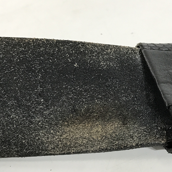 実際に弊社で買取させて頂いたIF SIX WAS NINE/イフシックスワズナイン COBRA BELT-2 コブラバックル レザーベルトの画像 5枚目