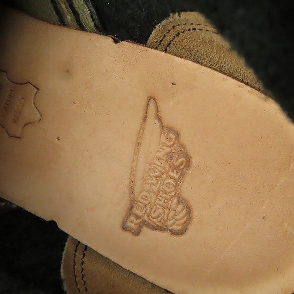 実際に弊社で買取させて頂いたRED WING/レッドウィング CLASSIC CHUKKA /クラシックチャッカブーツ 3148/US6.5の画像 6枚目