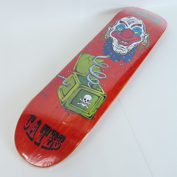 実際に弊社で買取させて頂いた【未開封】DEATH SKATEBOARDS/デススケートボード Dan Cates Jack in the Box スケートボード デッキ