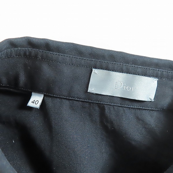 実際に弊社で買取させて頂いた【JPタグ】DIOR HOMME/ディオールオム BEE Embroidered S/S Shirt/BEE刺繍シャツ 半袖シャツ 733C510B1581/40の画像 2枚目