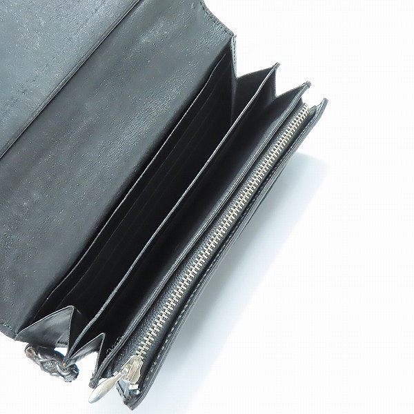 実際に弊社で買取させて頂いたBloody Mary/ブラッディマリー ロングウォレット/長財布 Dカン パイソンの画像 3枚目