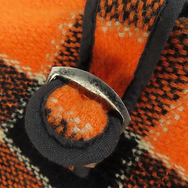 実際に弊社で買取させて頂いたTHE FLAT HEAD GOOGIES/フラットヘッド ウールジップアップ ジャケット チェック柄/38の画像 8枚目