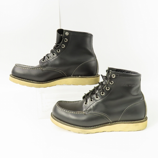 実際に弊社で買取させて頂いたREDWING/レッドウィング モックブーツ/アイリッシュセッター ブラック 8130/9.5Eの画像 3枚目