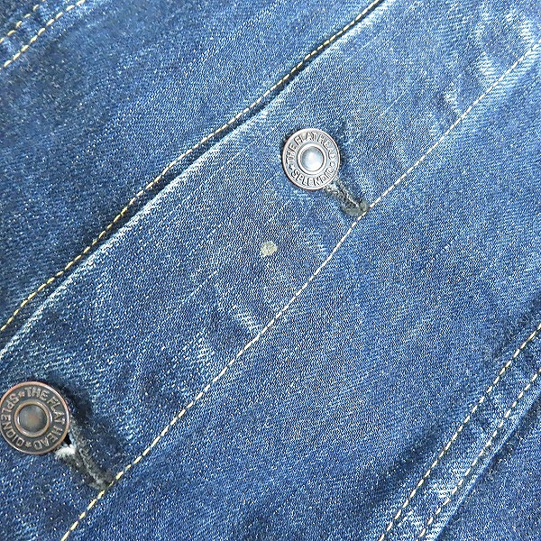 実際に弊社で買取させて頂いたFLATHEAD/フラットヘッド DENIMJACKT デニムジャケット Gジャン/38の画像 4枚目