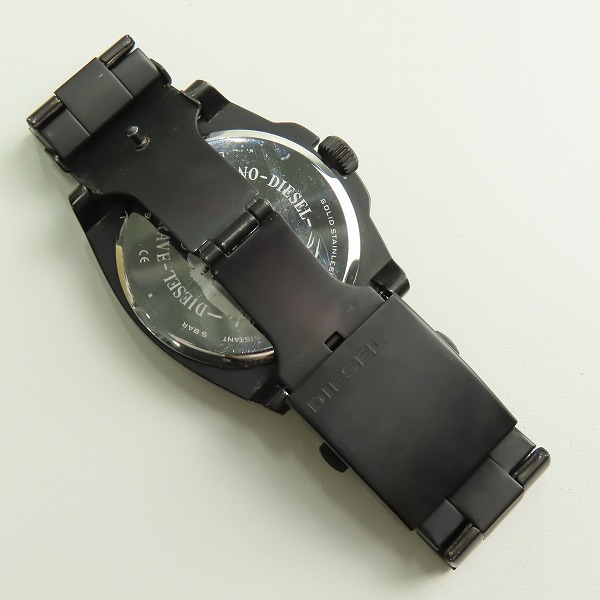 実際に弊社で買取させて頂いたDIESEL/ディーゼル 腕時計/ウォッチ DZ-1616【動作未確認】の画像 3枚目