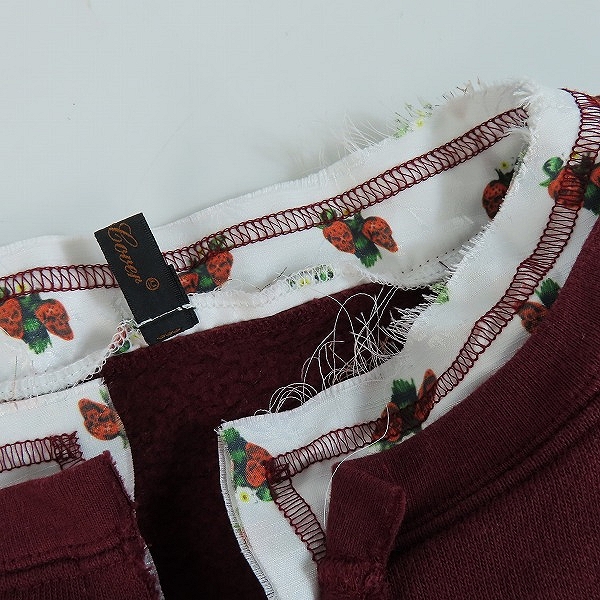 実際に弊社で買取させて頂いたUNDER COVER/アンダーカバー UNDERCOVERISM/アンダーカバーイズム  アーカイブ レイヤードスウェット /Mの画像 6枚目