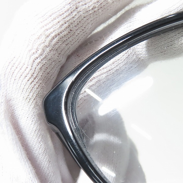 実際に弊社で買取させて頂いたPRADA JOURNAL/プラダ ジャーナル メガネフレーム アイウェア VPR04T-F ブラックの画像 8枚目