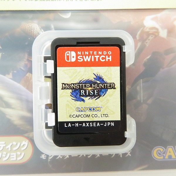 実際に弊社で買取させて頂いたNintendo Switch/ニンテンドースイッチ ソフト CAPCON/カプコン モンスターハンター ライズ/モンハンの画像 3枚目
