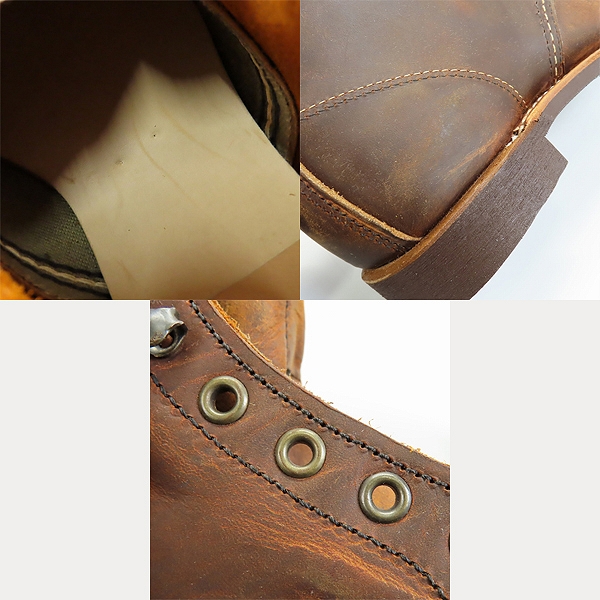 実際に弊社で買取させて頂いたRED WING/レッドウィング BLACKSMITH/ブラックスミス 3343/7.5Dの画像 6枚目