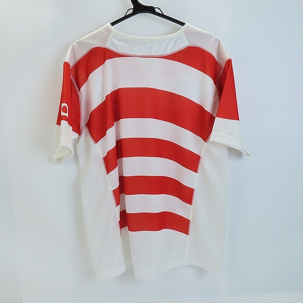 実際に弊社で買取させて頂いたCANTERBURY/カンタベリー 2015年 ラグビーワールドカップ 日本代表 ファーストジャージ RG35560/3Lの画像 1枚目
