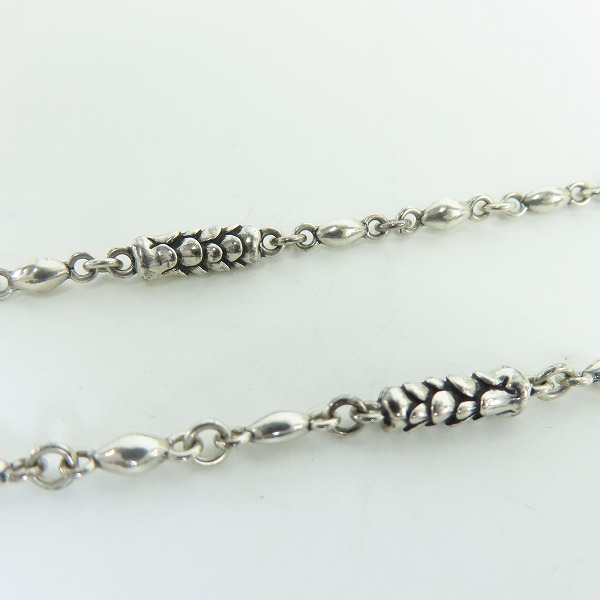 実際に弊社で買取させて頂いたBloody Mary/ブラッディマリー ウォーターローズ 水咲花 ネックレス チェーンの画像 3枚目