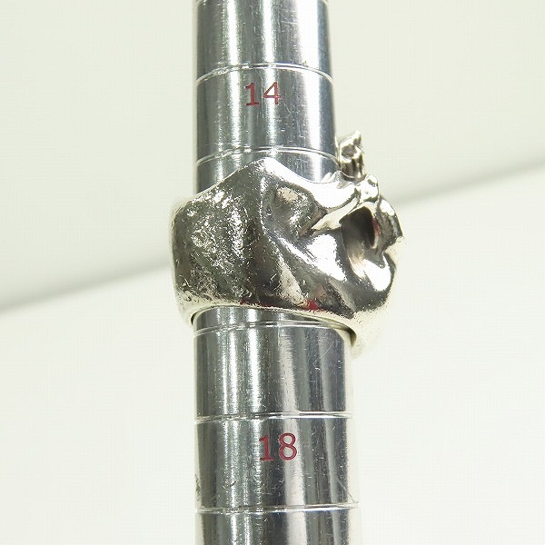 実際に弊社で買取させて頂いたLoud Style Design/LSD/ラウドスタイルデザイン スカル リング 16-17号の画像 8枚目