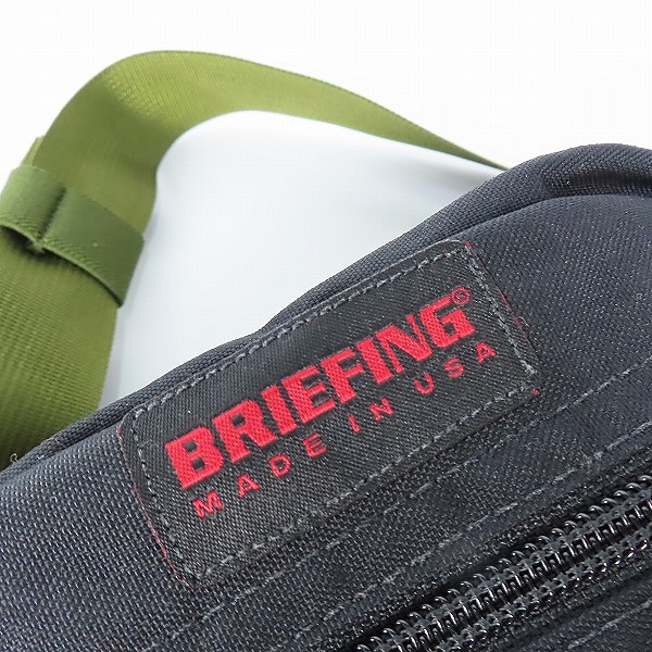 実際に弊社で買取させて頂いたBRIEFING/ブリーフィング ウエストポーチ/ボディバッグ BRF193219-010の画像 5枚目