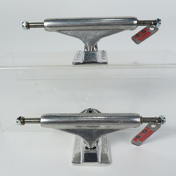実際に弊社で買取させて頂いた(4)【未使用】INDEPENDENT/インディペンデント 139 Stage 11 Forged Hollow Silver Truck スケートボード トラックの画像 2枚目