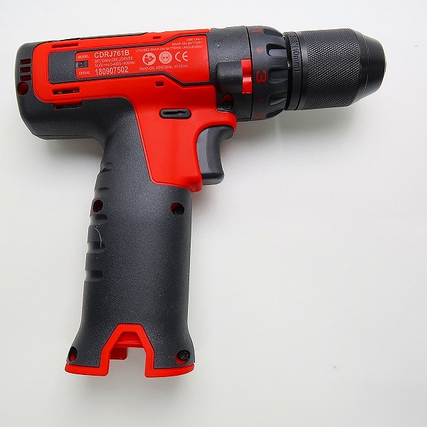 実際に弊社で買取させて頂いたSnap-on/スナップオン 14.4V マイクロリチウム コードレス ドリル CDR761BE 動作未確認の画像 2枚目