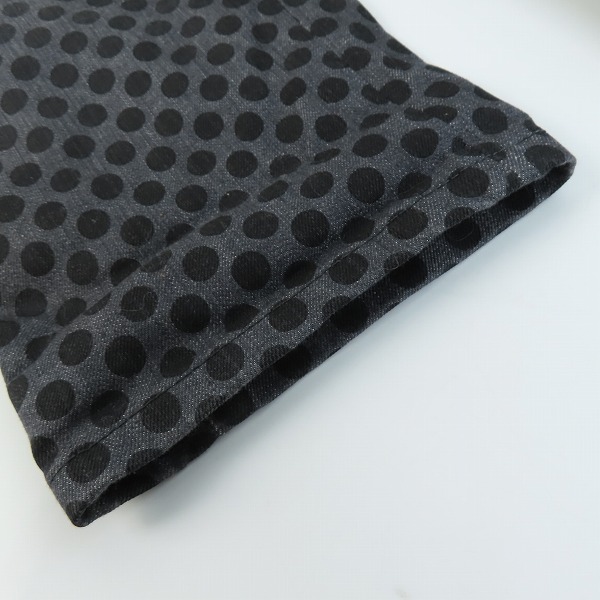 実際に弊社で買取させて頂いた【JPタグ】DOLCE&GABBANA/ドルチェ&ガッバーナ DENIM ドット柄 ストレッチパンツ G647LD/G8Q60/50の画像 8枚目