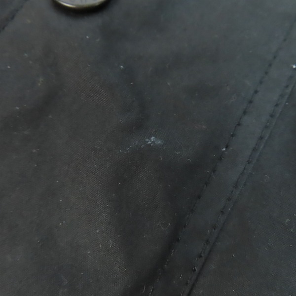実際に弊社で買取させて頂いたBarbour/バブアー TRANSPORT JACKET/トランスポート ワックスジャケット ブラック MWX1678BK91/34の画像 8枚目