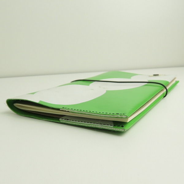 実際に弊社で買取させて頂いたFREITAG/フライターグ 手帳カバー/ノートカバー グリーン/ホワイトの画像 2枚目