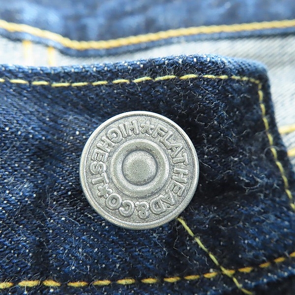 実際に弊社で買取させて頂いたTHE FLAT HEAD/フラットヘッド デニムパンツ F350/32の画像 6枚目