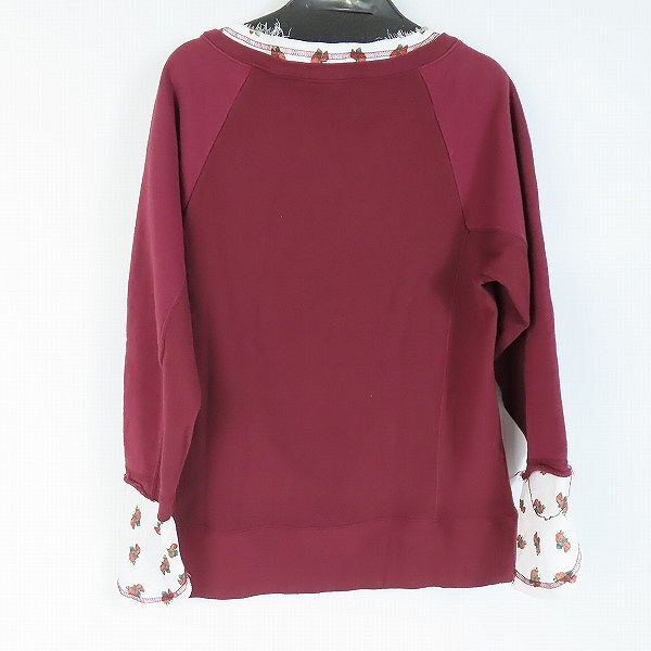 実際に弊社で買取させて頂いたUNDER COVER/アンダーカバー UNDERCOVERISM/アンダーカバーイズム  アーカイブ レイヤードスウェット /Mの画像 1枚目