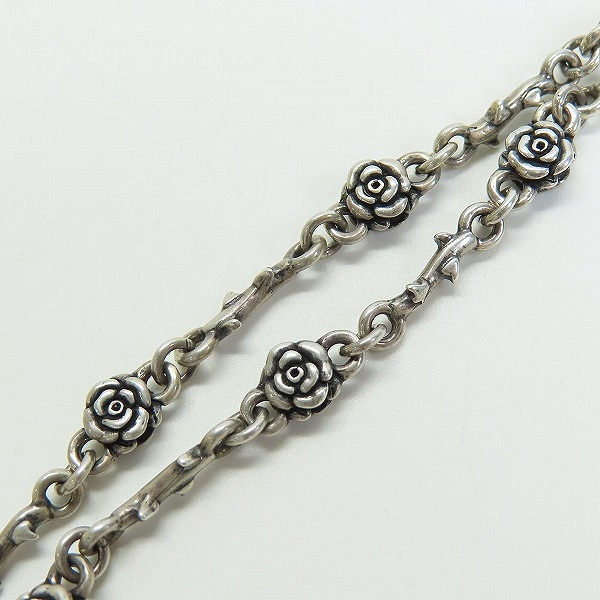 実際に弊社で買取させて頂いた【ギャラ付】Justin Davis/ジャスティンデイビス バリアローズチェーン SNJ667/50cmの画像 3枚目