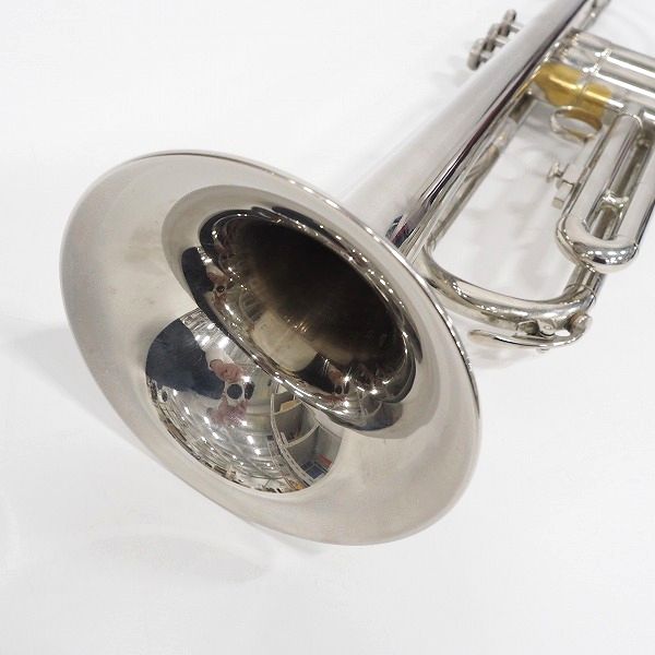 実際に弊社で買取させて頂いた【難有り】YAMAHA/ヤマハ YTR-136/YTR136 トランペット シルバー ソフトケース付 の画像 2枚目