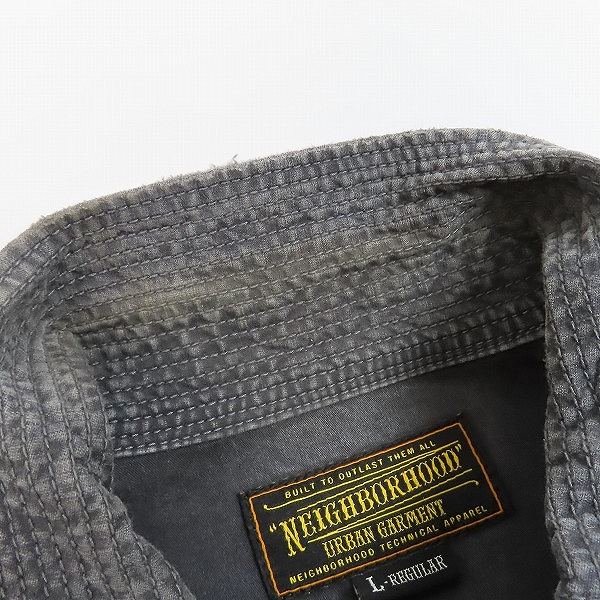 実際に弊社で買取させて頂いたNEIGHBORHOOD/ネイバーフッド M-65 フィールドジャケット/ワッペン ミリタリージャケット 101GRNH-JKM01/Lの画像 8枚目