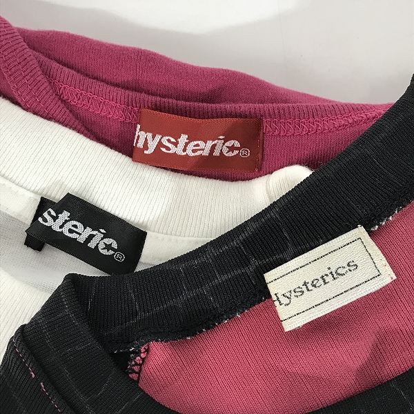 実際に弊社で買取させて頂いた【おまとめ】HYSTERIC GLAMOUR/ヒステリックグラマー レディース タンクトップ/Tシャツ 等の画像 1枚目