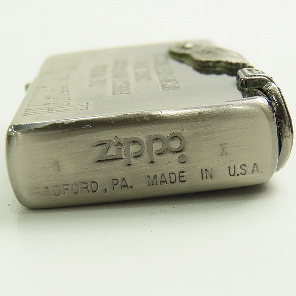 実際に弊社で買取させて頂いたZIPPO/ジッポー HARLEY DAVIDSON/ハーレーダビッドソン サイドメタル/1994年製の画像 6枚目