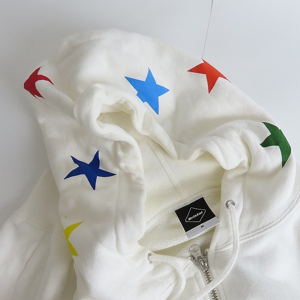 実際に弊社で買取させて頂いたFCRB/FCレアルブリストル ジップアップパーカー FCRB-180050/Mの画像 4枚目