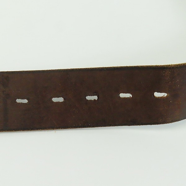 実際に弊社で買取させて頂いたHTC/エイチティーシー ターコイズ スタッズ ベルト ブラックの画像 5枚目