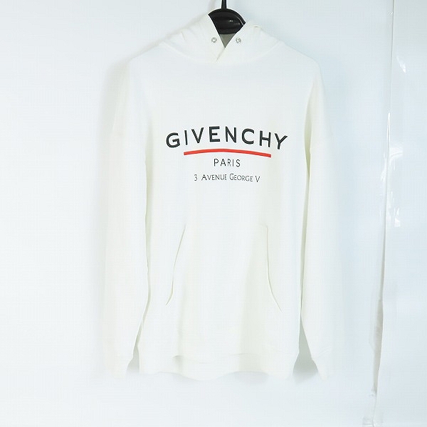 実際に弊社で買取させて頂いたGIVENCHY/ジバンシィ ロゴ パーカー BMJ05430AF/XS